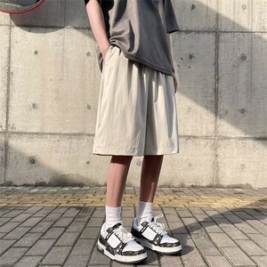夏装休闲短裤男潮牌ins宽松休闲潮流中裤百搭韩版五分裤K5338-P28图片