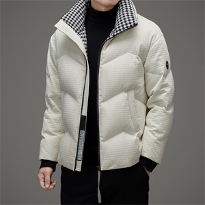 DAJ823-3钱塘2020-2时尚休闲简约百搭厚款中年男士羽绒服P220图片