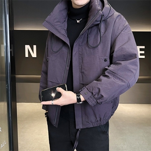 新标90绒有 店主风冬季男士休闲连帽羽绒服外套 25992-P275图片