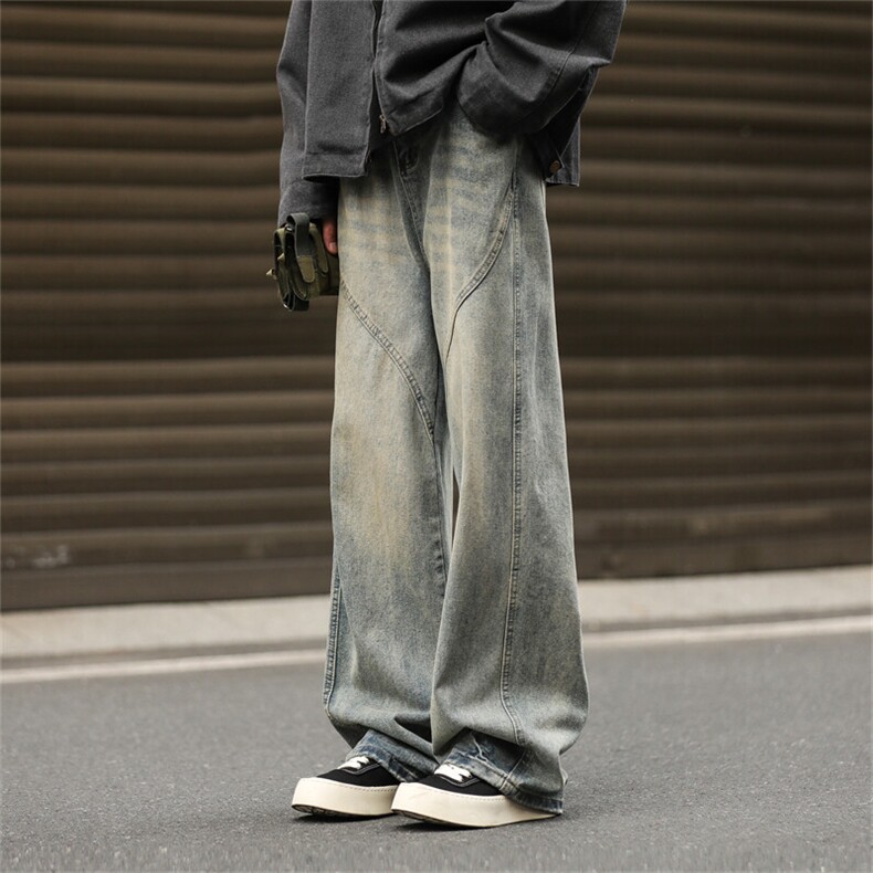 903-YK11 -特P50  S-3XL  复古牛仔裤！4图片