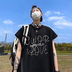 量大优供视频得物直播品质230克夏季纯棉背心无袖T恤WB205，男装背心/马甲，电商A486