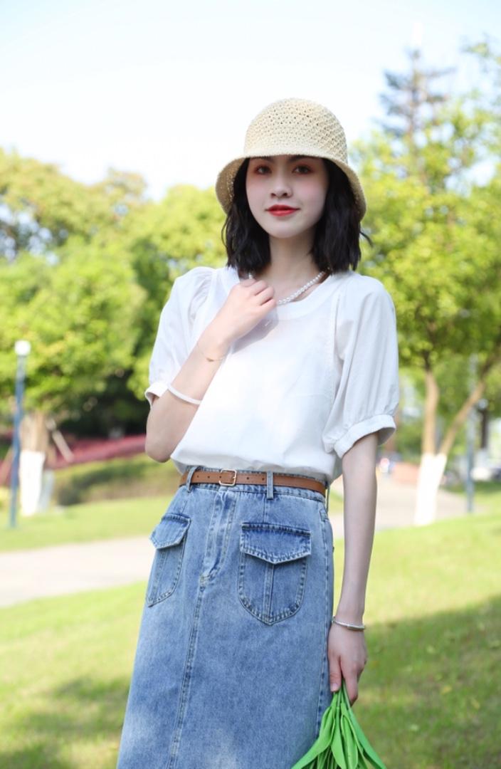 夏季短袖净色小衫,女装其它,维纳真蒂 纳易莲