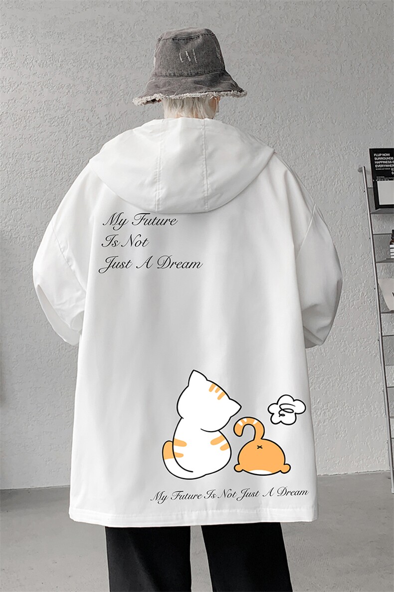 连帽夹克男大码胖子棒球服上衣外套JK65357-P45,男装夹克,电商A040
