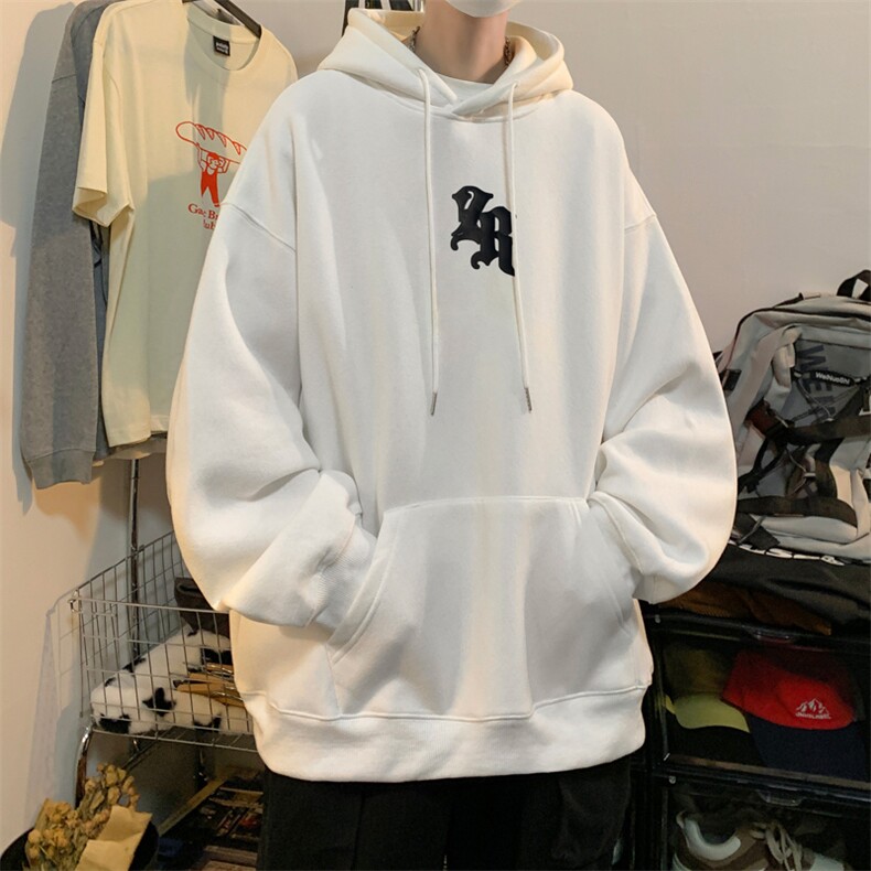 ！发泡印花！连帽圆领卫衣男装港风帽衫男LM119-P35,男装卫衣,电商B367