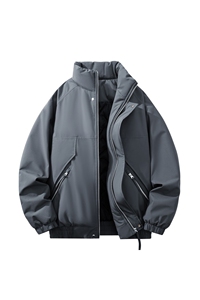 自家图有视频 加棉加厚潮牌防风防寒保暖立领外套棉服M2571p85图片