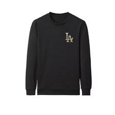 2023春季新款运动套装男中年圆领印花字母宽松卫衣卫裤两件套，男装休闲套装，电商B212（原钱塘6029）