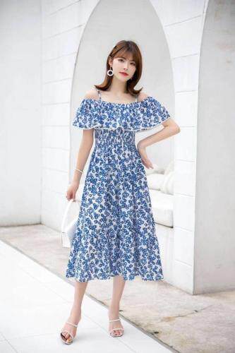 夏季沙滩连衣裙，可两穿3个码，女装连衣裙，依柏璐