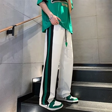 运动休闲裤男直筒垂感ins潮牌港风JQ49P38，男装休闲裤，星座1116-2