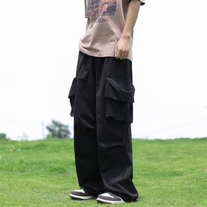男款高街vibe小众设计工装裤美式复古街头多巴胺休闲裤 K7157-P37图片