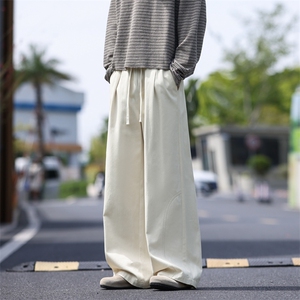 2025秋季新款现货纯棉水洗直筒裤工装休闲长裤DSA157B-K2532-TP53图片