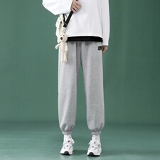 2023秋冬卫裤高弹健康布聚酯纤维  WK606-1特批25图片