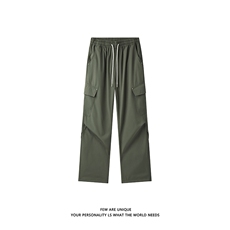 现货秋季新款美式工装冲锋裤男潮流户外休闲伞兵裤子-A2230TP38，男装休闲裤，电商B241
