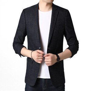YT2023主推2021秋季新款西装男西服简约外套商务休闲P155图片