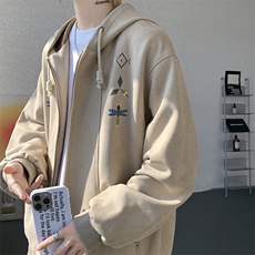 8XL-M特大码秋冬机能夹克外套冲锋衣百搭潮休闲宽松户外WY24P78，男装夹克，电商D206-1
