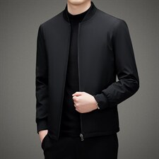 BAMJ-8952钱塘2020-2中年男士秋季新款商务休闲简约夹克P127，男装夹克，钱塘207-2
