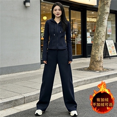 藏蓝色套装（加绒款）