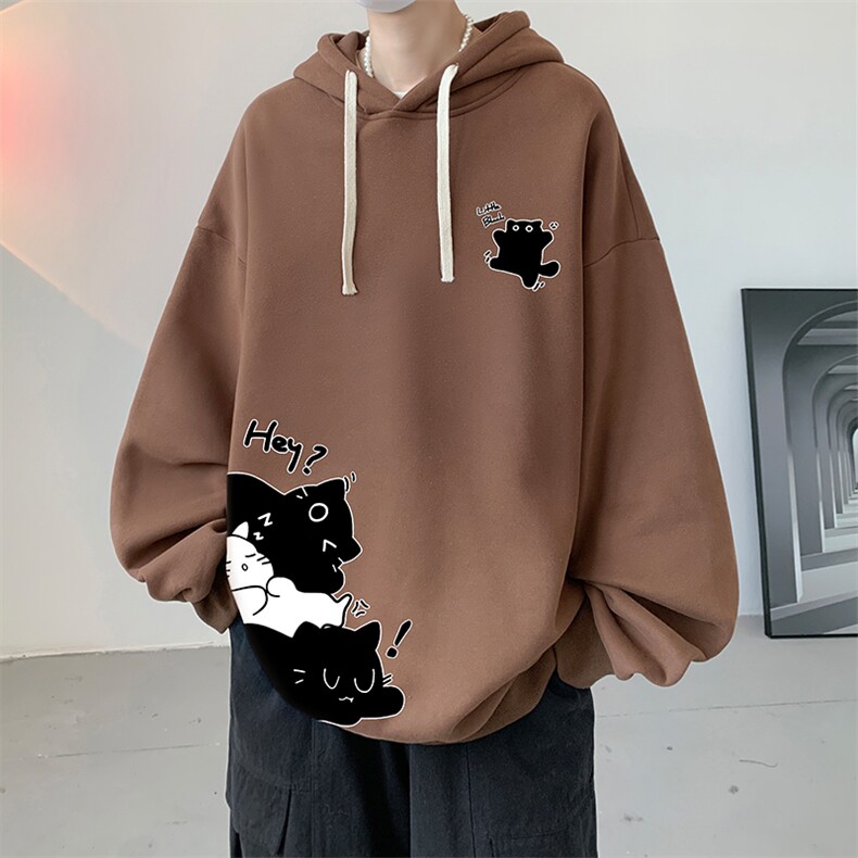 连帽卫衣男大码胖子帽衫大号运动服WY2462-P35,男装卫衣,电商A040
