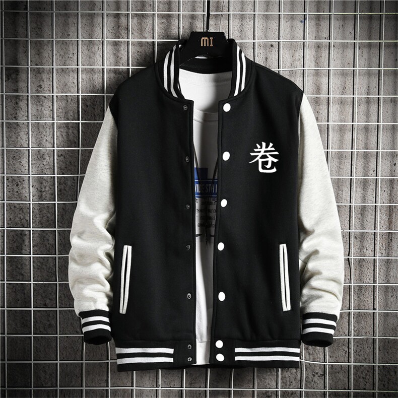秋季新款棒球服卫衣大码宽松潮流夹克外套XZ102A-4-Q8989-P55,男装夹克,星座211-2