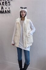 2021冬季新款90绒马甲，女装马甲，曼希野