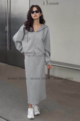 秋季新款卫衣套装，女装卫衣/绒衫，BLESS OPEN