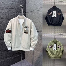 1506-1/J33931/P57新款潮牌美式贴标刺绣棒球服外套男士高档夹克，男装夹克，星座1506-1