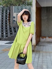 2022年，夏季连衣裙，设计师品牌，，女装连衣裙，非布可衣