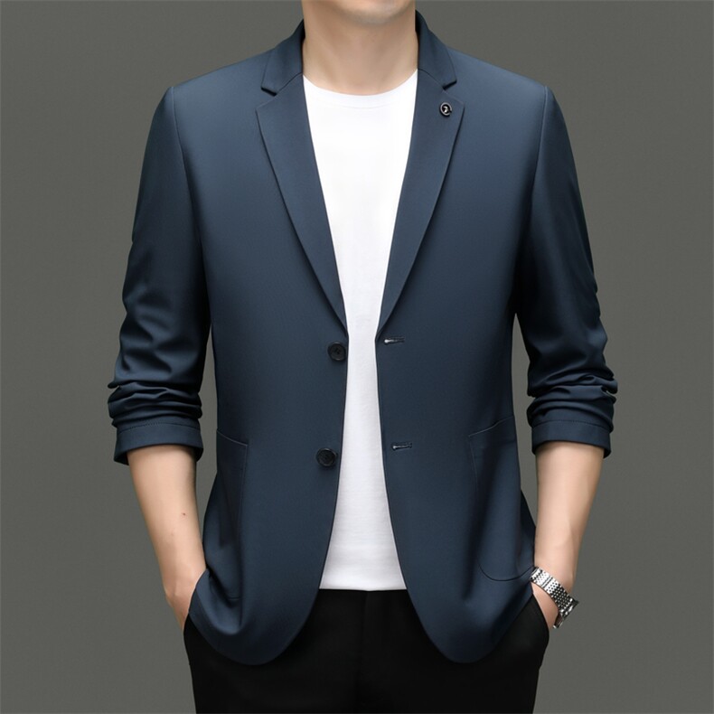 秋季新款西装男西服简约外套西服商务休闲小西装单西，男装西服，电商B360