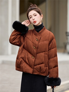 2025年冬季中式保暖羽绒新款羽绒服图片