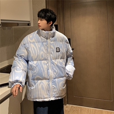 港风星空情侣装男装棉衣宽松棉服冬装加厚外套MY265-P110控148，男装棉衣，电商B370