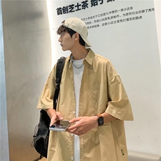 2023夏季港风日系cityboy衬衫短CT2003P30，男装衬衫，星座1116-2
