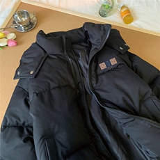地毯23新款冬季百搭宽松字母印花潮流棉服外套MY6215P115控148，男装棉衣，电商A268A