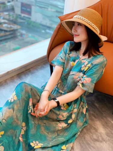 夏天连衣裙，女装连衣裙，DD+(5F)