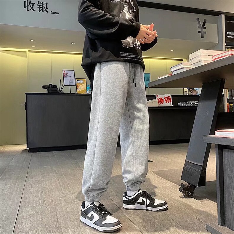 男青春流行直筒运动裤潮休闲长裤束脚K739P26,男装休闲裤,星座1116-2
