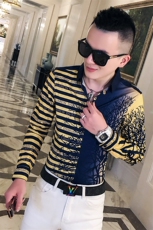 2021春秋衬衫社会男长袖上衣印花男装韩版修身四季潮流衬衣Q606-P55，男装衬衫，星座419（原A233）