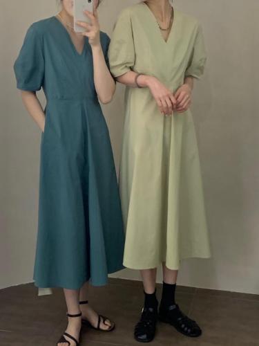 修身显瘦中长款连衣裙,女装连衣裙,mm+ 里墨恩