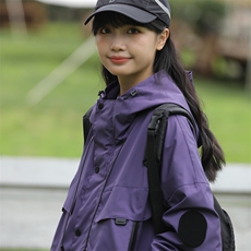 外27-2GANYOU日系拉链口袋纯色冲锋夹克JK55-P127，男装夹克，新杭派外27-2