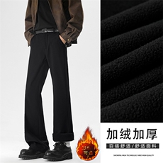 美式简约设计纯色微喇加绒休闲裤JR2280特批3568，男装卫衣，星座718-1