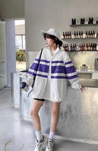 初夏防晒运动薄外套,其它,火红