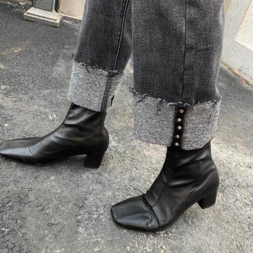 2021冬款加厚直筒牛仔裤，女装牛仔裤，雪儿诱惑