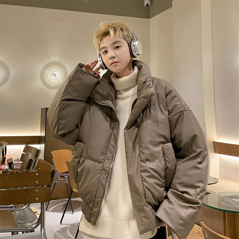 短款pu皮棉服男士棉衣外套MY258直播,男装棉衣,星座1904A-1