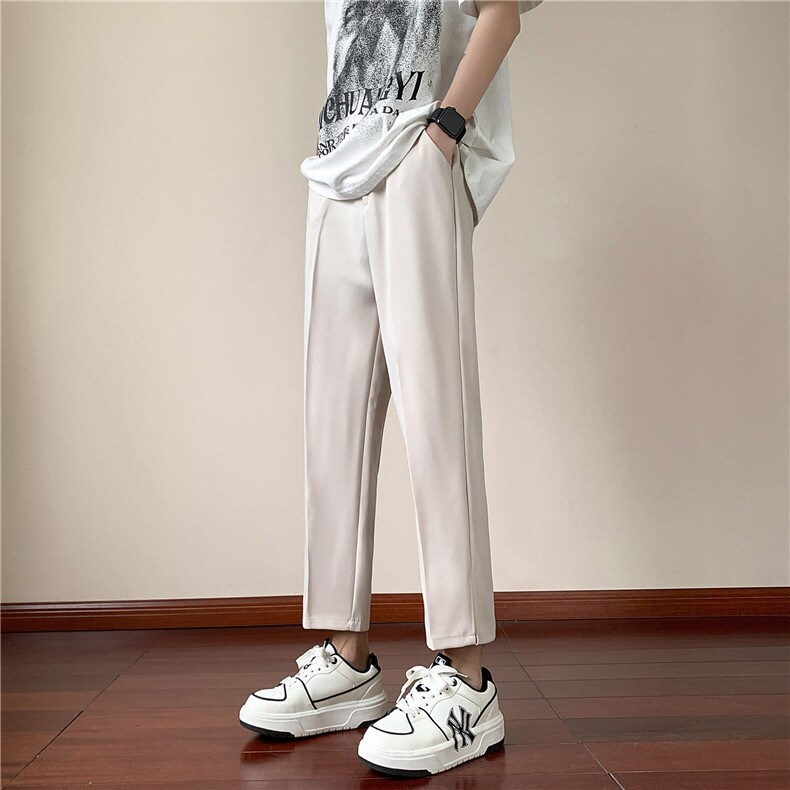 西装裤九分裤西裤薄款休闲裤子大码烟管裤K7008-P41【特价】，男装西服套装，电商A007