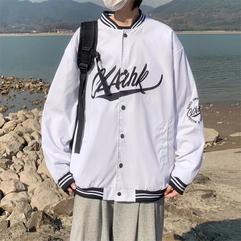 两面穿外套男春秋季ins潮宽松百搭夹克J033P60,男装夹克,星座1116-2