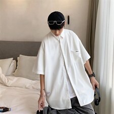 男夏季短袖衬衫潮流帅气休闲衬衫C40P34，男装衬衫，星座1116-2