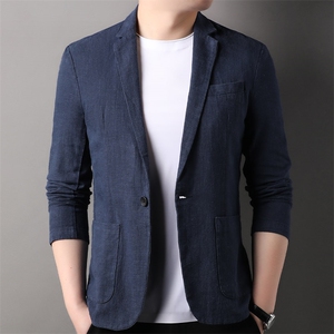F82300钱塘2020-1休闲时尚百搭合身中年男士简约短袖西服P130图片