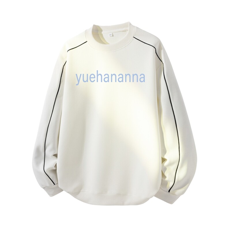 得物供货、复合重磅420克现货圆领卫衣宽松HD019-1-YLT25253-P35,男装卫衣,电商019-1