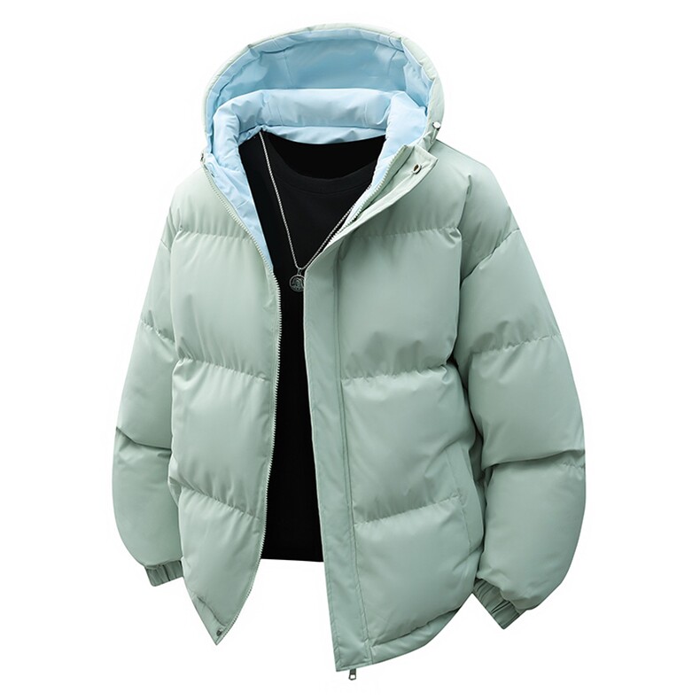 支持二开冬装加棉加厚连帽棉衣男女大码外套面包服棉服M811-P70,男装棉衣,电商A441