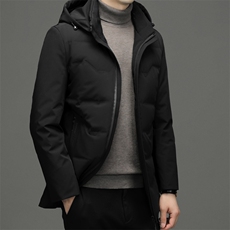 BNJ2111钱塘2020-2冬季厚款百搭商务休闲简约中年男士羽绒服P240，男装羽绒服，钱塘207-2