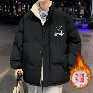！2023秋冬加绒加厚男士棉衣保暖立领时尚棉服外套MY108特P78图片