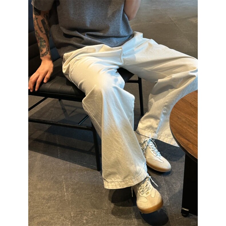 纯色直筒休闲裤1302-GK03-P58,男装休闲裤,星座1302