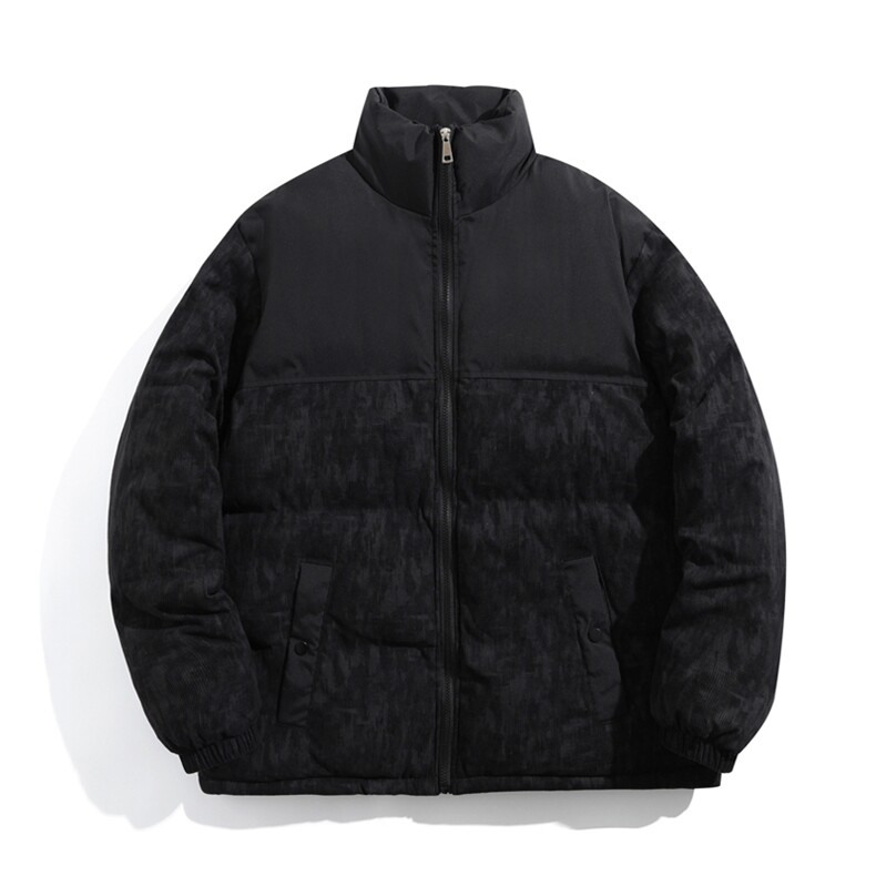 光板G1615P75【量大有差】灯芯绒拼接冲锋棉衣棉服棉袄立领面包服,男装棉衣,星座207